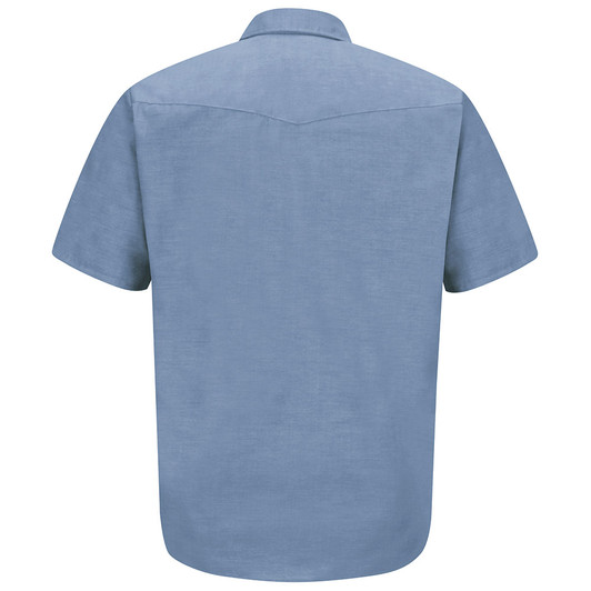 Red Kap Men's Short Sleeve Deluxe Western Style Shirt - SC24LB