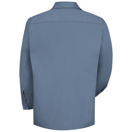 Wrinkle-Resistant Cotton Work Shirt - SC30PB Back Wrinkle-Resistant Cotton Work Shirt - SC30PB Back