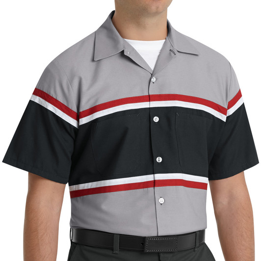Red Kap Men's Short Sleeve Technician Shirt - SP24GM