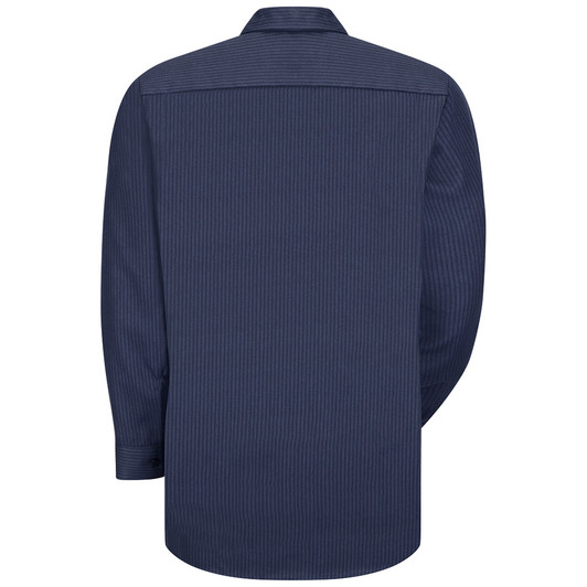 Red Kap Men's Durastripe Work Shirt - SP14NL Durastripe Long Sleeve Red Kap Men's Durastripe Work Shirt - SP14NL Durastripe Long Sleeve