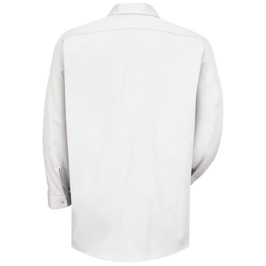Red Kap Men's Long Sleeve Specialized Cotton Work Shirt - SC16WH