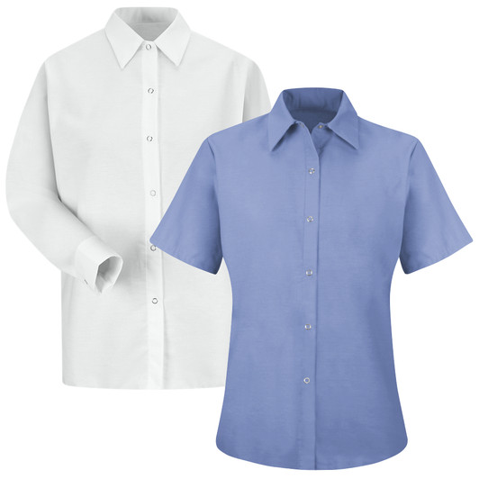 Red Kap Men's Wrinkle-Resistant Cotton Work Shirt