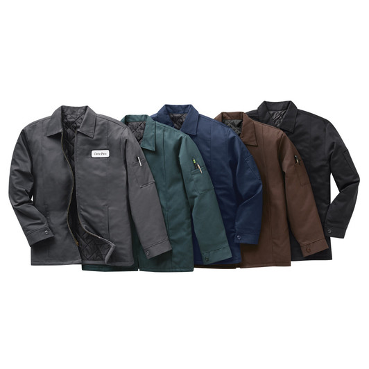 red kap solid team jacket