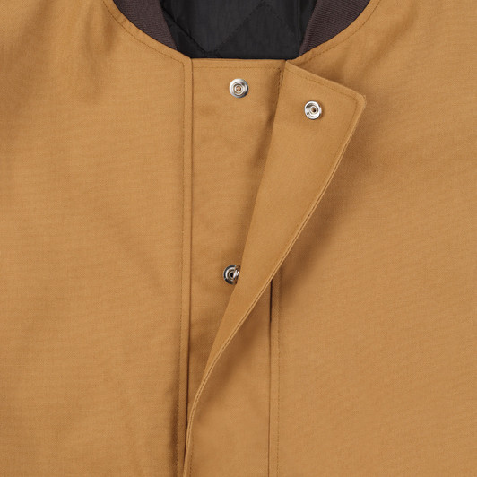 Red Kap Blended Duck Insulated Vest Brown Duck VD22BD Zipper