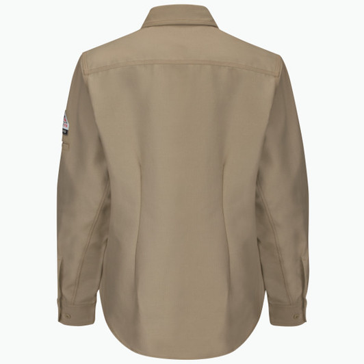 Bulwark Flame Resistant iQ Series Endurance Women's Shirt Back View