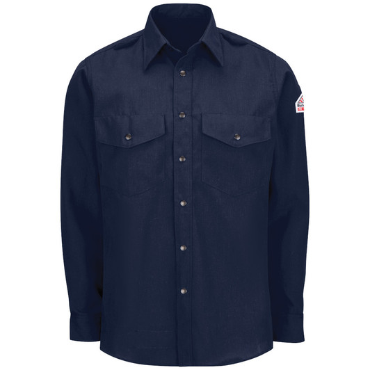 Bulwark FR Men's Lightweight Nomex FR Snap-Front Shirt - SNS2