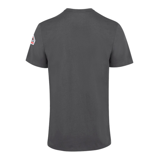 Bulwark FR Men's Lightweight FR Short Sleeve T-Shirt - SET8CH Back View Bulwark FR Men's Lightweight FR Short Sleeve T-Shirt - SET8CH Back View