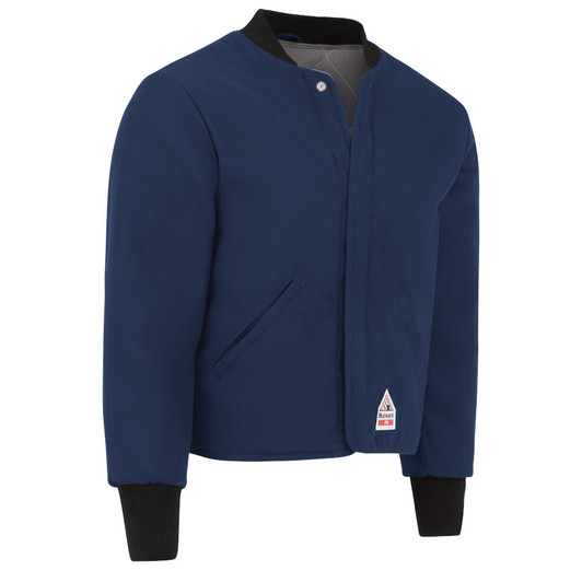 Bulwark FR Men's Midweight Nomex FR Sleeved Jacket Liner - LNL8 Side View