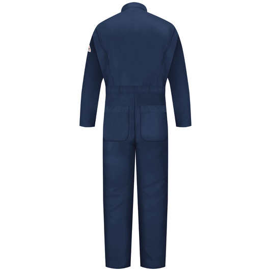 Bulwark Flame Resistant Classic Industrial Coverall - Excel FR - CEH2NV Back View