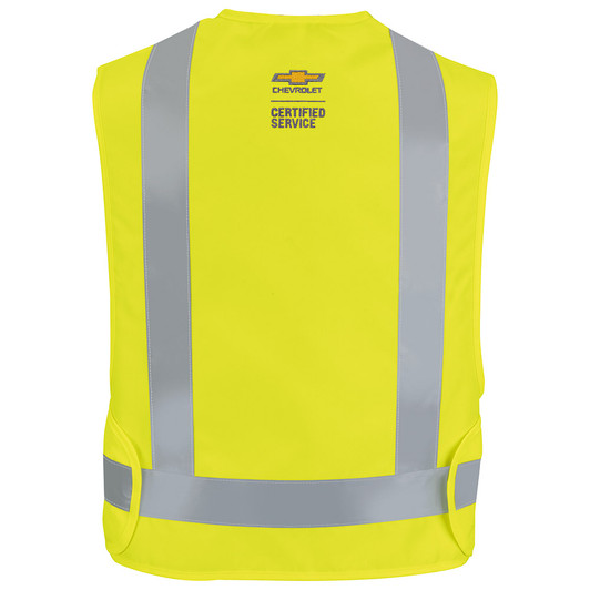 Chevrolet Uniform Hi-Visibility Safety Vest - 7113CV Front & Back