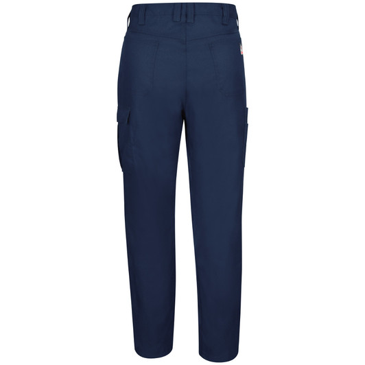 Bulwark Flame Resistant iQ Series Comfort Lightweight Pant - QP14NV Back