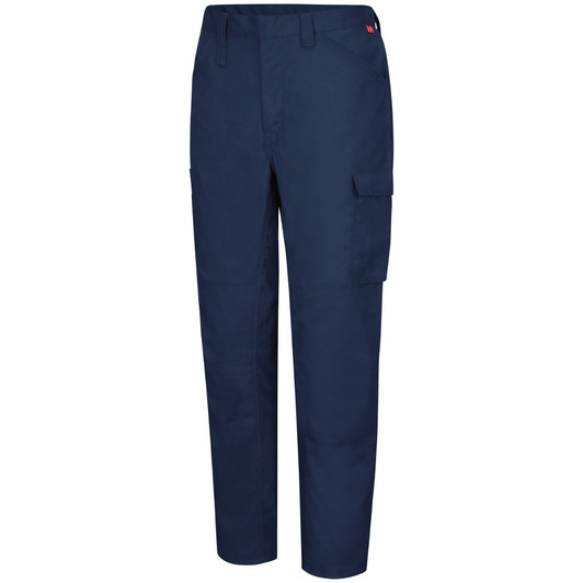 REEDFLEX 100% Wrinkle Resistant Cotton Dark Navy Work Pants, 381P