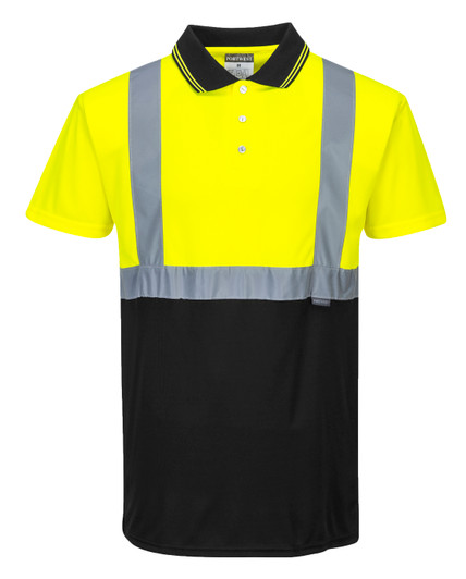 Portwest Two-Tone High Visibility Polo - S479 Portwest Two-Tone High Visibility Polo - S479