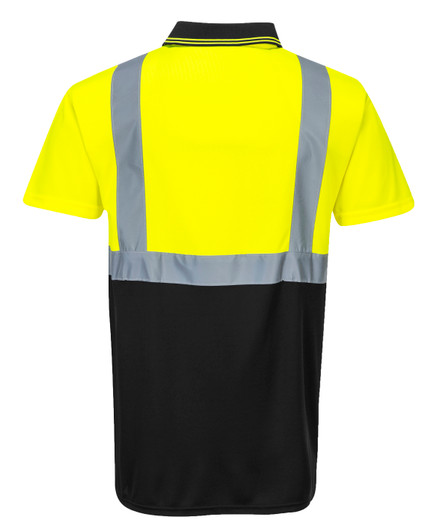 Portwest Two-Tone High Visibility Polo - S479 Portwest Two-Tone High Visibility Polo - S479
