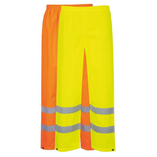 Portwest Hi-Vis Traffic Pants - S480 in Orange and Yellow Portwest Hi-Vis Traffic Pants - S480 in Orange and Yellow