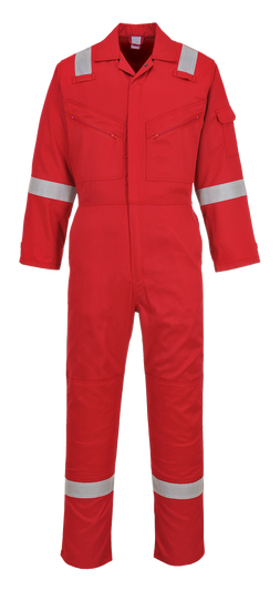 Portwest Iona Cotton Coverall - C814 Red