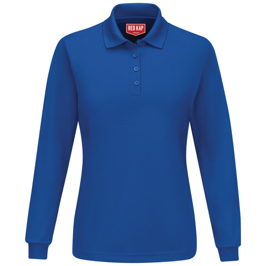 Red Kap Men's Long Sleeve Performance Knit Polo - SK6L