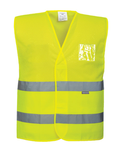 High-Vis X-Back Contrast Tape Vest Portwest - CA101