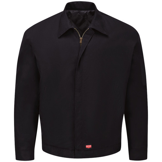 Red Kap Men's Performance Crew Jacket - JY20 Black