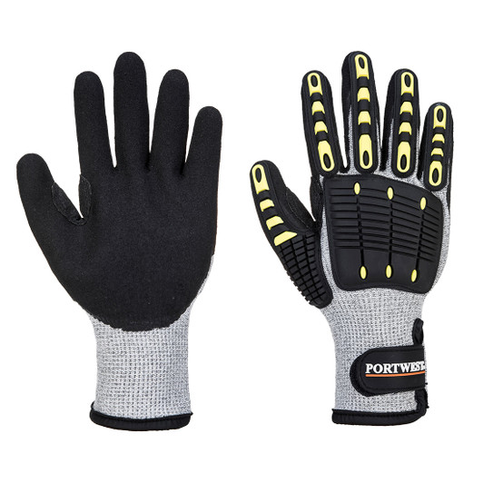 Portwest Anti Impact Cut Resistant Therm Glove - A729 Gray Portwest Anti Impact Cut Resistant Therm Glove - A729 Gray