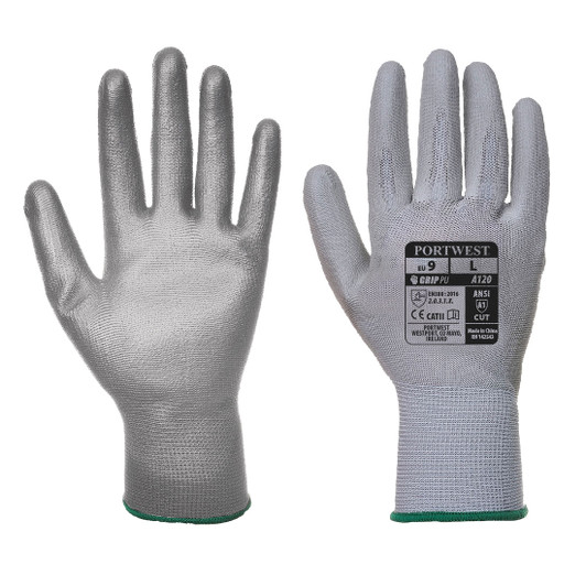 Portwest PU Palm Glove - A120 Gray