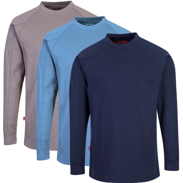 Portwest FR Antistatic Crew Neck - FR33
