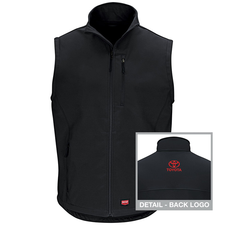 Toyota Deluxe Soft Shell Vest - 5565BK