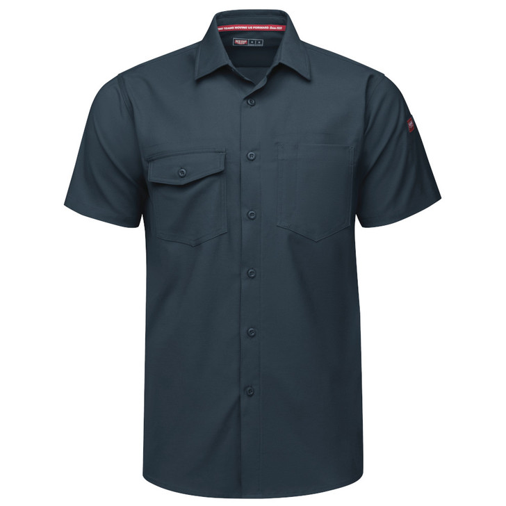 Red Kap Men's Cooling Short Sleeve Work Shirt