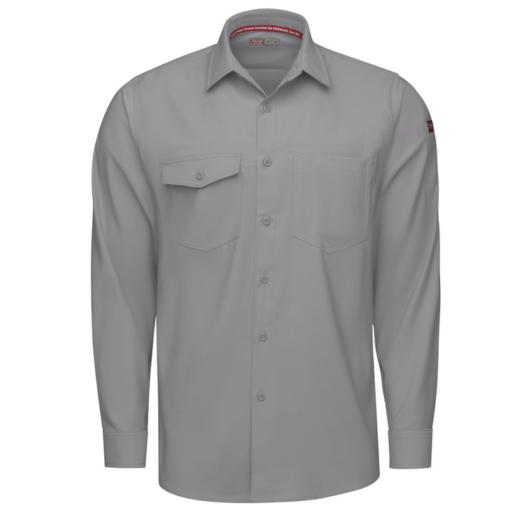 Red Kap Men's Cooling Long Sleeve Work Shirt - TSM4GV