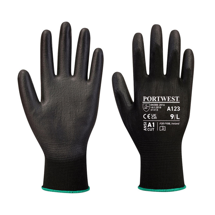 Portwest Latex Free PU Palm Glove (Carton of 144) - A123
