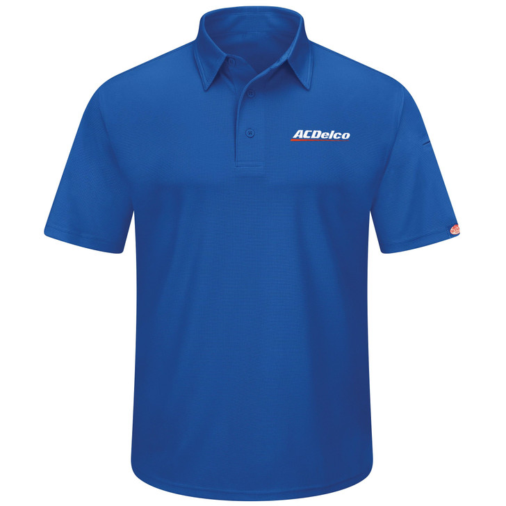 ACDelco Men's Short Sleeve Performance Knit Flex Series Pro Polo