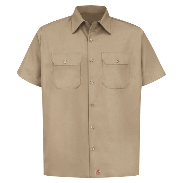 Red Kap Men's Short Sleeve Utility Uniform Shirt - ST62KH