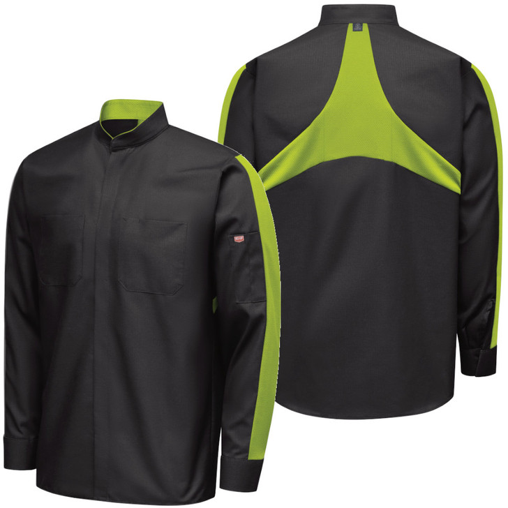 Red Kap Men's Long Sleeve Pro+ Work Shirt with Oilblok & MIMIX - SX36BY