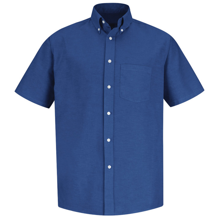 Red Kap Men's Short Sleeve Executive Oxford Dress Shirt - SR60FB