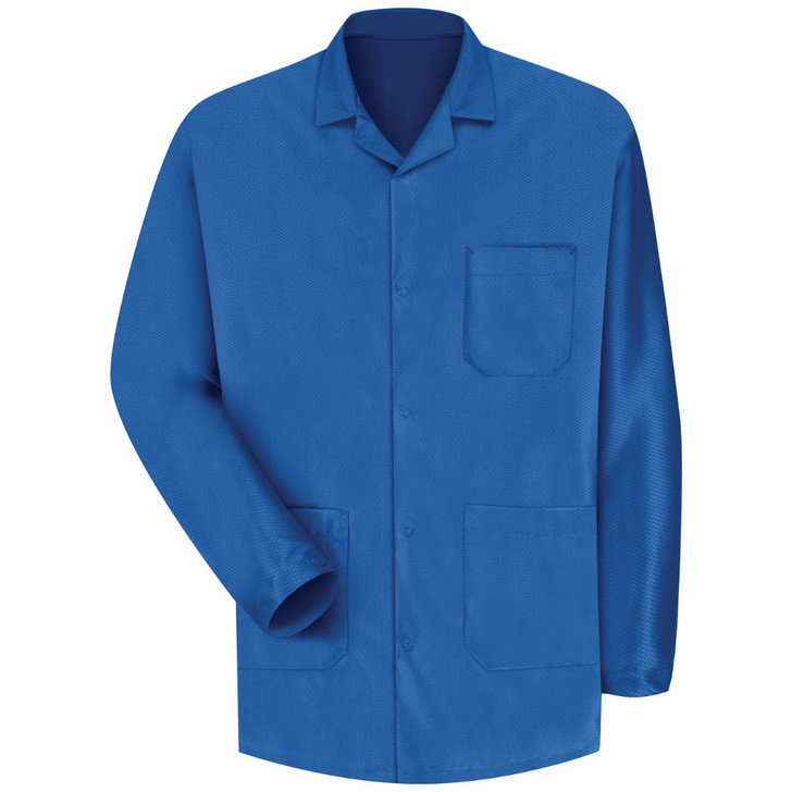 Esd/Anti-Stat Counter Jacket - KK26 Electronic Blue
