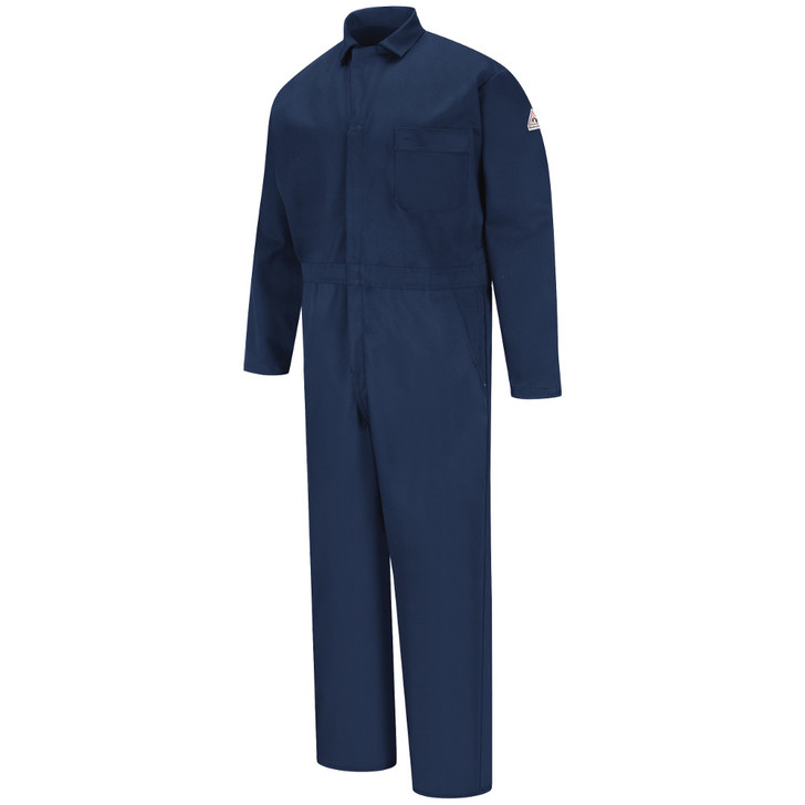 Bulwark FR Flame Resistant Classic Industrial Coverall - Excel FR - CEH2 Navy