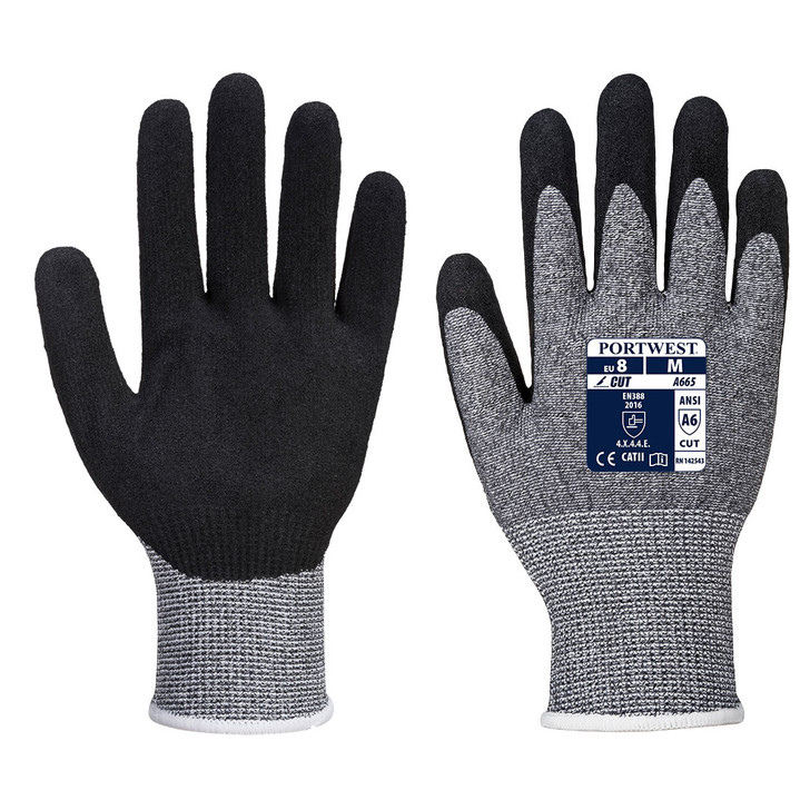 Portwest VHR Advanced Cut Glove - A665 Gray