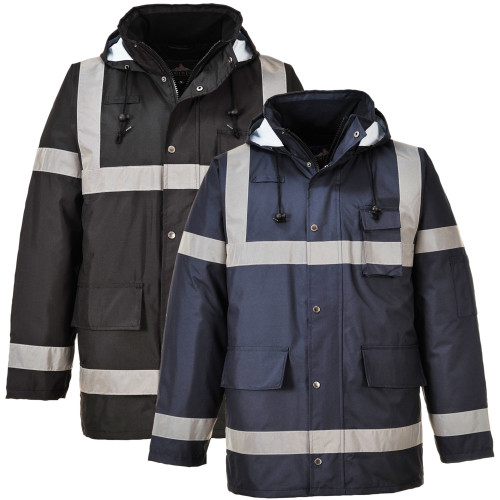 Portwest Men's Iona Reflective Winter Jacket - iWantWorkwear