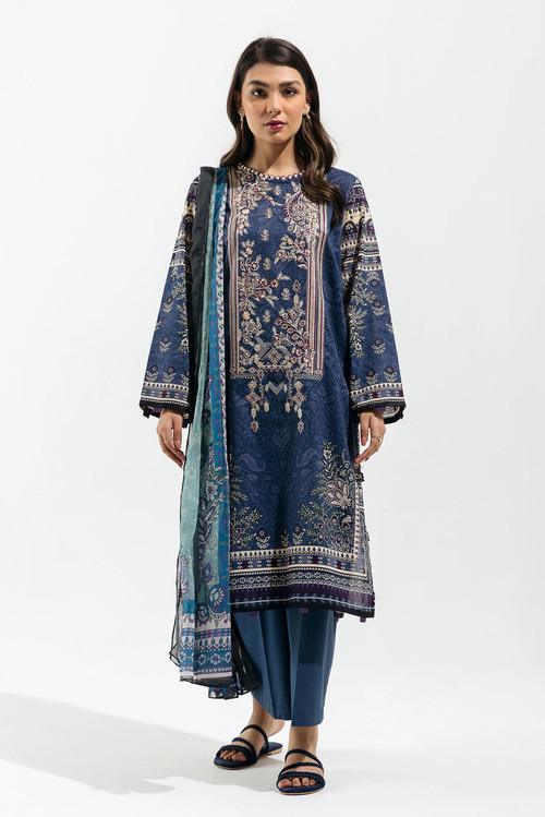 Beechtree 2 Piece Custom Stitched Suit - Blue - LB25514