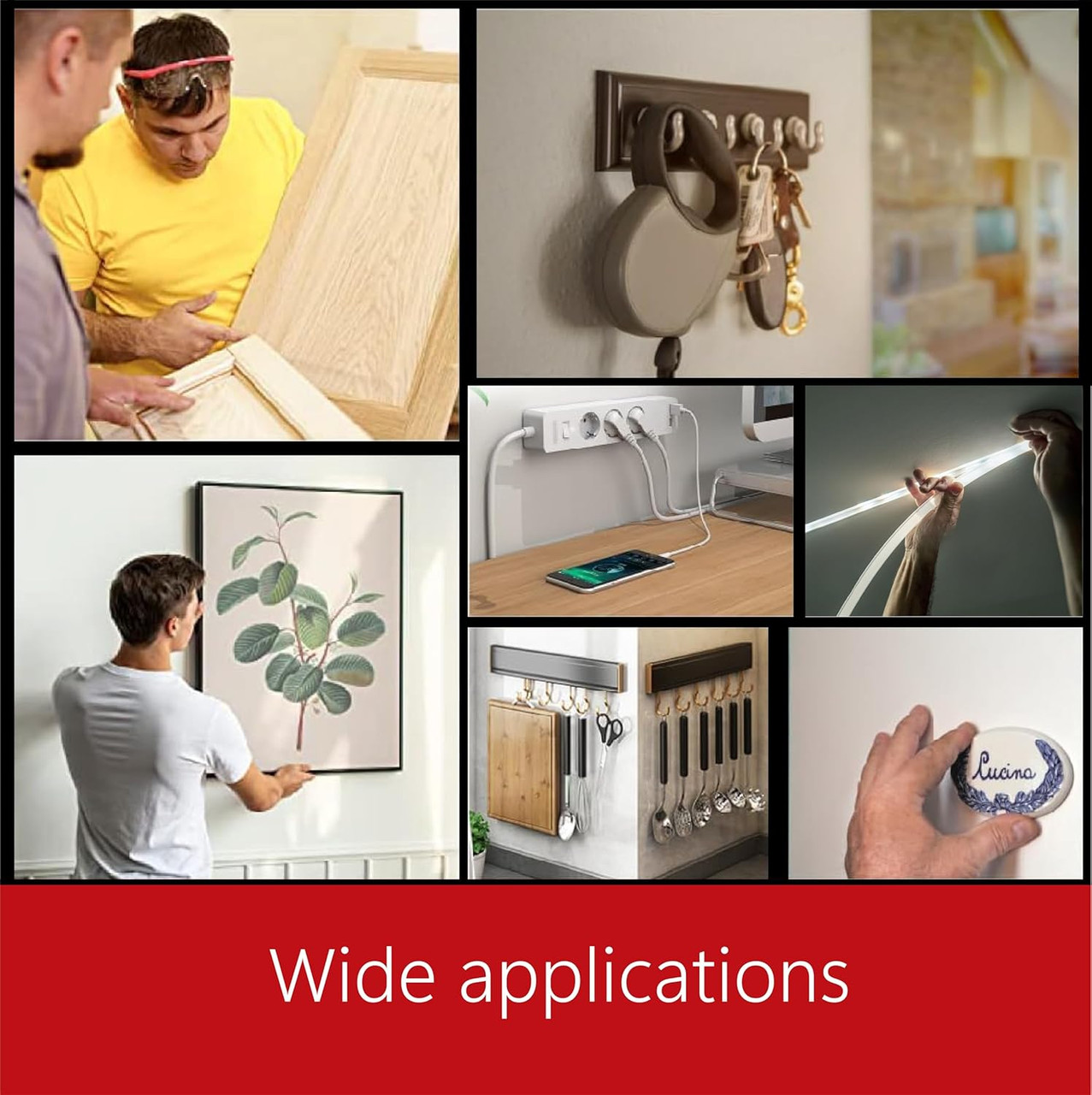 Nastro Biadesivo GPT In PET - 3mm X 50m, Adesione Forte, Resistente Fino A 150°C - Foto 2