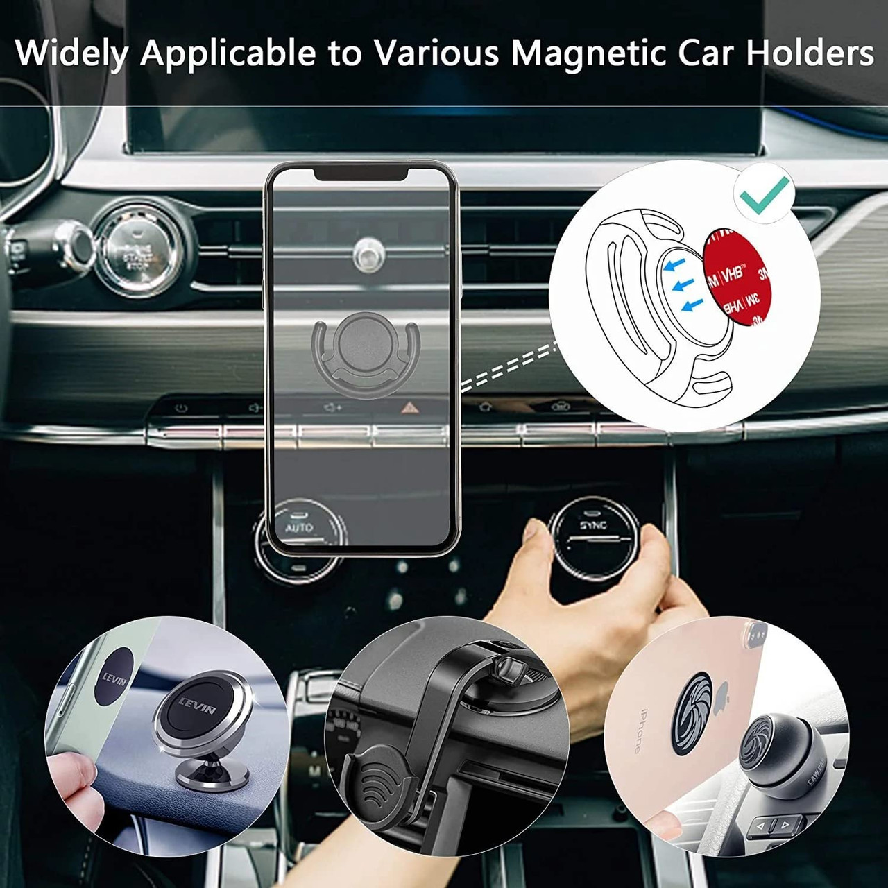 Nastro Biadesivo Extra Forte UPwoktem 60 Pezzi - Adesivo Schiuma Per Superfici Lisce, Impermeabile - Foto 8