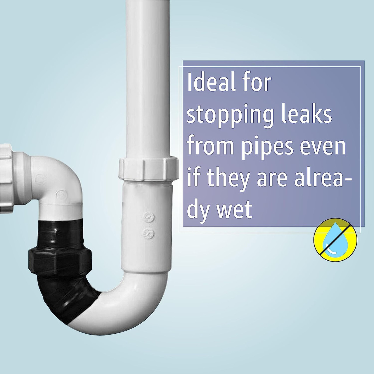 3 Rotoli Di Nastro In Silicone Autoagglomerante - Impermeabile, Per Riparazioni Tubi E Cavi - Foto 2