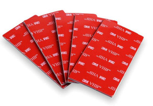 3M VHB - Pads Nastro biadesivo Extraforte in schiuma acrilica rettangolari, Resistenza All'acqua e Alle Alte Temperature, per Auto, Casa e Ufficio (25 mm x 50 mm) 3M VHB - Pads Nastro biadesivo Extraforte in schiuma acrilica rettangolari, Resistenza All'acqua e Alle Alte Temperature, per Auto, Casa e Ufficio (25 mm x 50 mm)