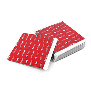 3M VHB - Pads Nastro biadesivo Extraforte in schiuma acrilica quadrati, sticker doppia adesività, Resistenza All'acqua e Alle Alte Temperature, per Auto, Casa e Ufficio (50 mm x 50 mm) (10 pezzi)… 3M VHB - Pads Nastro biadesivo Extraforte in schiuma acrilica quadrati, sticker doppia adesività, Resistenza All'acqua e Alle Alte Temperature, per Auto, Casa e Ufficio (50 mm x 50 mm) (10 pezzi)…