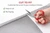 Dpm Tapes Insect Stop Hook&Loop - Zanzariera per Finestra Attacca Stacca, Rete Antiinsetto Antizanzare Tagliabile a Misura, Installazione Senza Fori, Facile da Applicare e Rimuovere, 110 x 130 cm