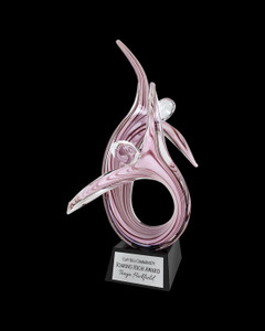 Glass Art Award - Duo Figure Rising Glass Art Award - Duo Figure Rising