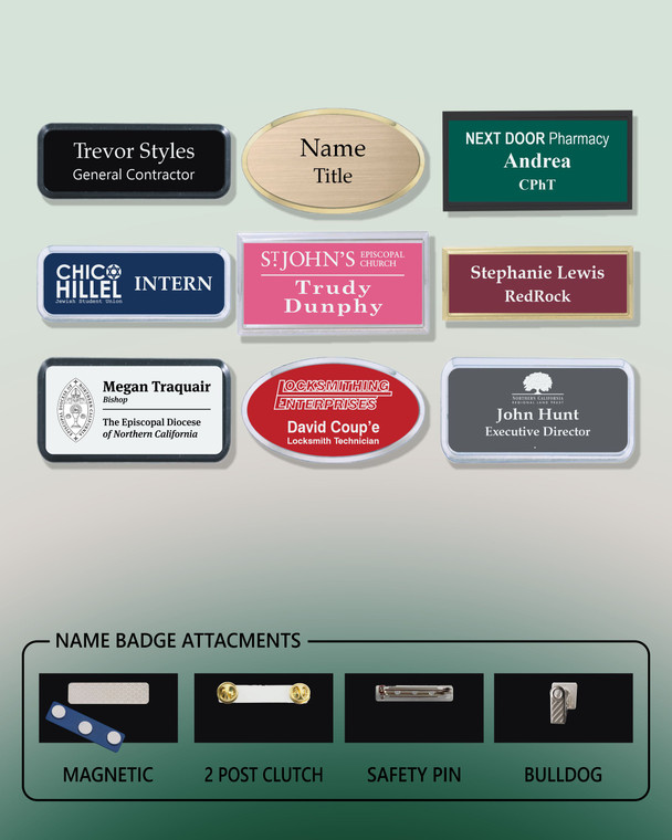 Frame Name Badges