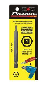 PicQuic PIQ-88011  3" Powerbit - #1 Robertson