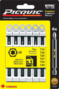 PicQuic PIQ-95003  PicQuic Torx Multipack - T15-40