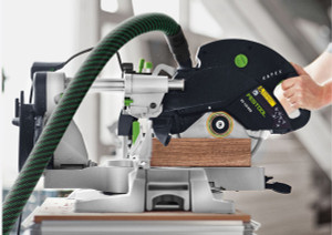 Festool FES-576862 Kapex KS 120 REB Sliding Compound Miter Saw + Imperial Stand With Extensions Combo